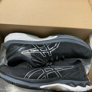 ASICS Black and Gray Athletic Shoes
